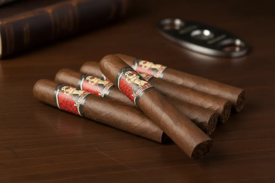 leather rose cigar