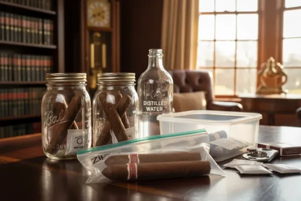 Many temprorary humidor alternatives