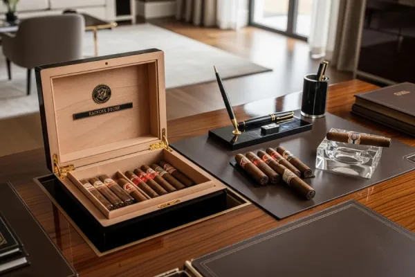 A cigar humido in the office room. What dose it do?