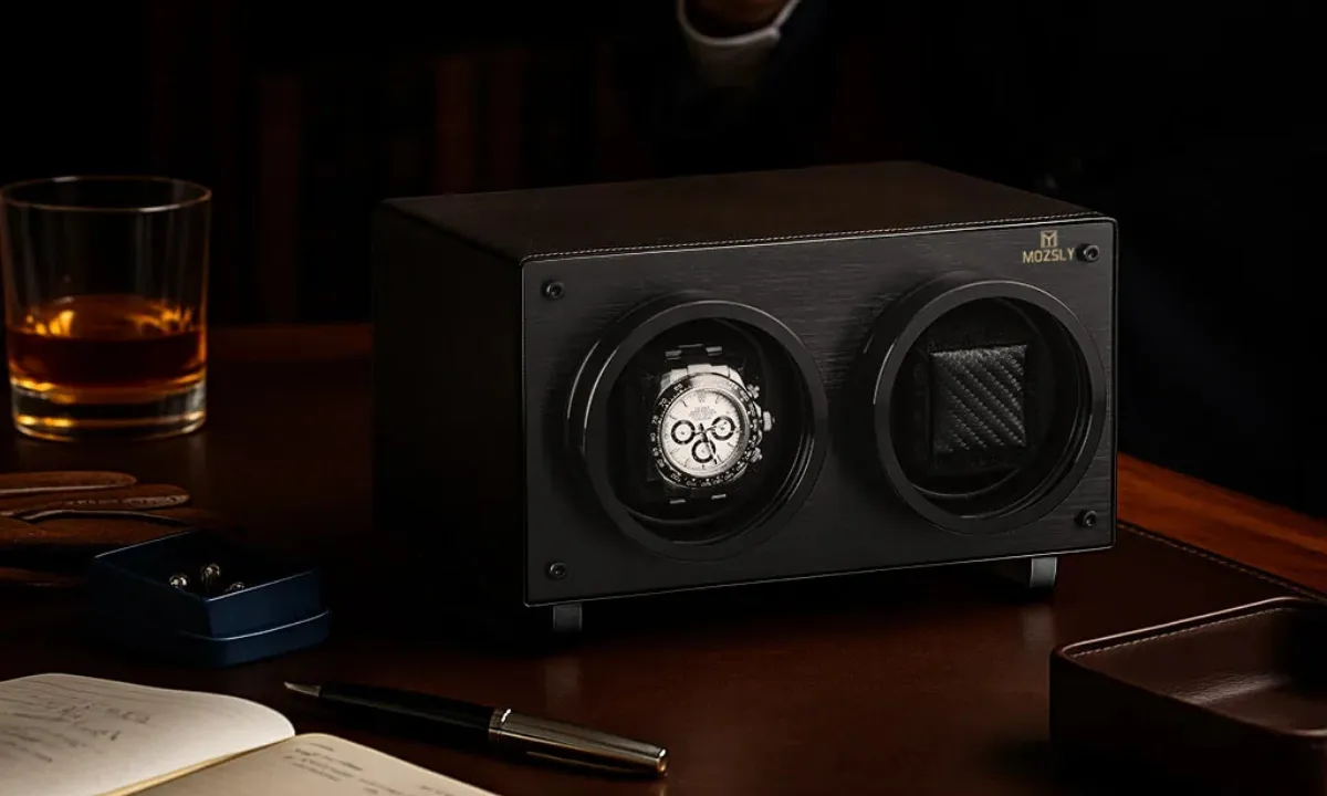 Mozsly double watch winder